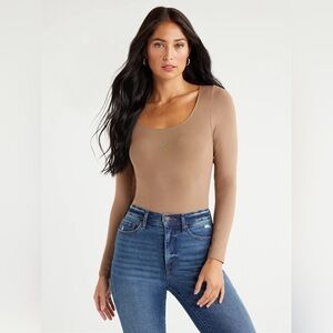 Sofia Jeans Seamlessly Smoothing Scoop Neck Bodysuit